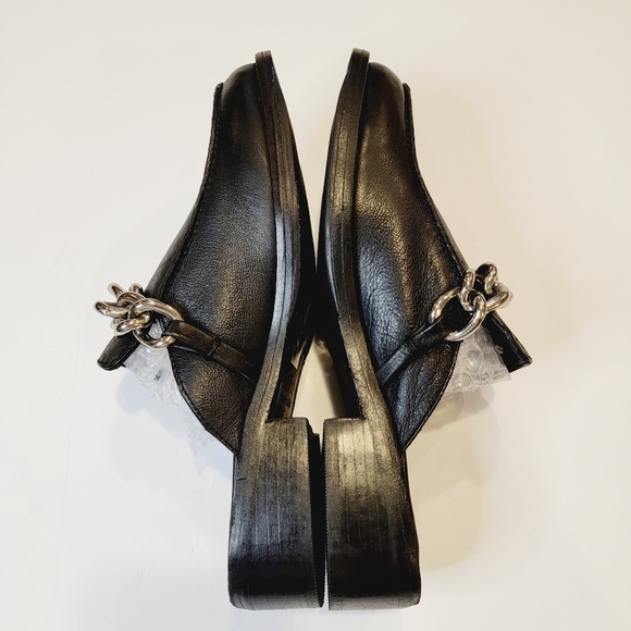 Free People Vida Mules Black Leather EU 36.5 (US 6.5) - Picture 7 of 17